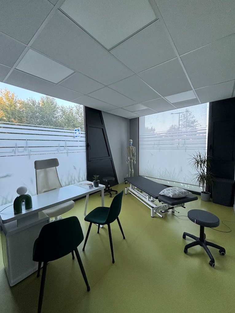 Salle de consultation du cabinet d'ostéopathie d'Aymeric Lefort à Nantes